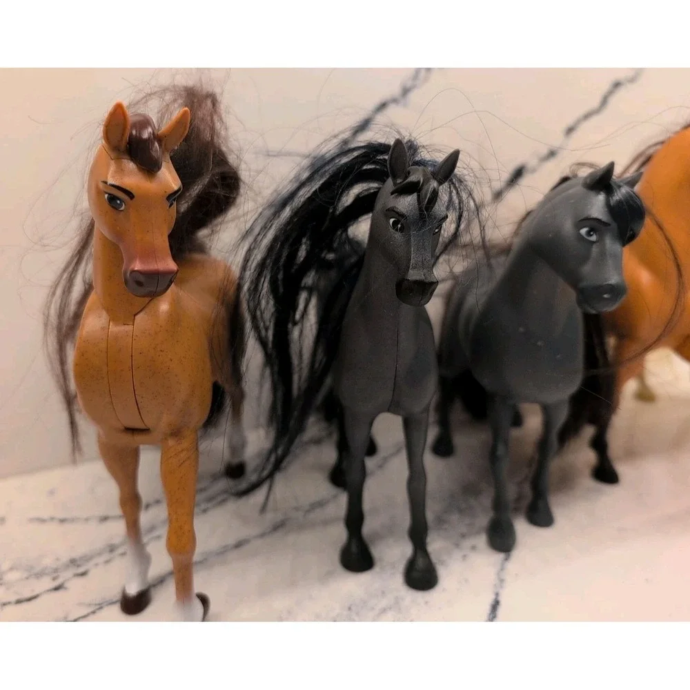 Dreamworks Spirit Riding Horse Lot Of 5 Just Play 6